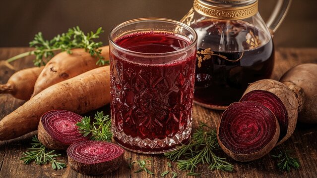 Traditional root juice fermentation drink