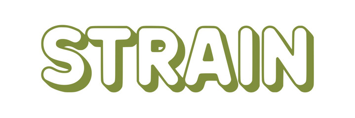 Fototapeta premium Strain.