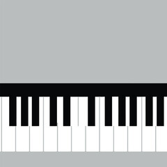 Piano Keyboard Illustration