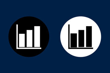 diagram icon with blue background