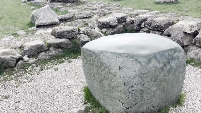 Hattusa, also Hattuşa, Ḫattu&scaron;a, Hattusas, or Hattusha, was the capital of the Hittite Empire in the late Bronze Age during two distinct periods. Its ruins lie near modern Boğazkale, Turkey