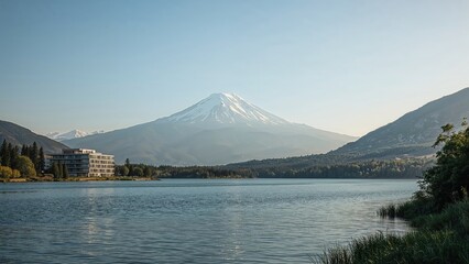 A single perspective of the lake