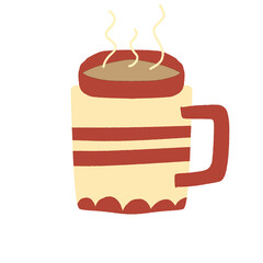 vector illustration of a cake