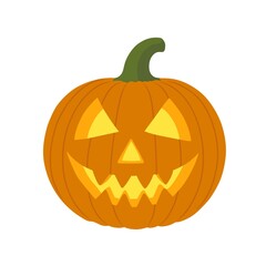 Jack-o'-lantern illustration