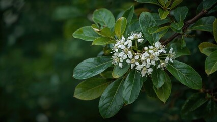 Firethorn Featuring Thin Leaves