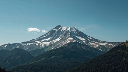 Mountain landscapes and dense forests offer a fresh environment.