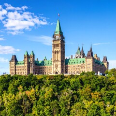 Fototapeta premium Canadian Parliament Building, Ottawa