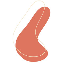 Coral Flame
Bright coral red shape with flickering curves, energetic and warm like fire.