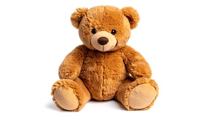 Obraz premium Plush teddy bear, seated (1)