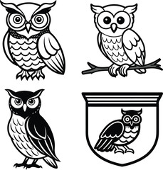 Set of Birds  Democratic Republic of the Congo and Birds, Bird Icons


