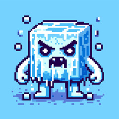 Works in icy worlds or puzzle games.	