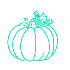 pumpkin vector illustration