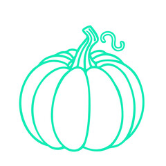 vector illustration of a pumpkin