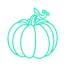 vector illustration of a pumpkin