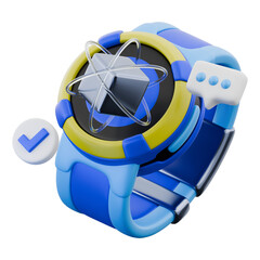 AR Smartwatch Notification Display