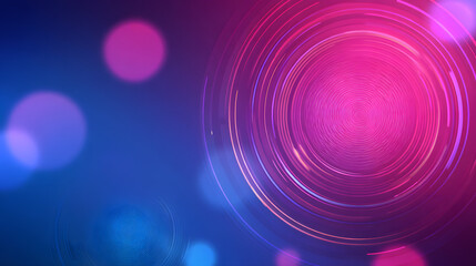 pink and blue Abstract technology background circles digital hi-tech technology design background. concept innovation. vector illustration