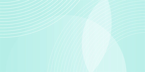 Minimalist banner background. Green and blue gradations.Circle geometric background. Simple design. Vector. EPS 10