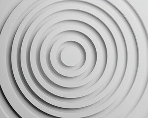 Obraz premium Concentric Circles Pattern Design