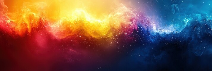 Naklejka premium Abstract Color Gradient Blurred Background with Dynamic Effect. Abstract Modern Dynamic Colors Gradient Background. Grainy Texture Background Style with Copy space.