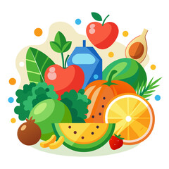 fruits and vegetables