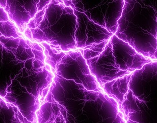 黒背景に紫の電流の模様