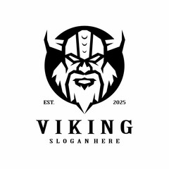 viking helmet head vector logo norse nordic