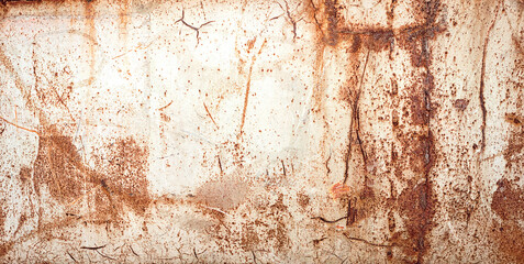 texture of rusting metal with scratches and damage