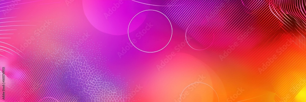 Poster Abstract Neon Color Gradient Blurred Background with Dynamic Effect. Abstract Modern Dynamic Colors Gradient Background. Grainy Texture Background Style with Copy space.