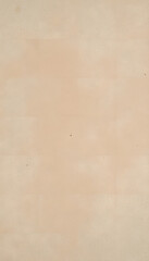 Fototapeta premium Fine sand concrete polished texture background. Aged champagne beige cement backdrop, blurry foreground. White tone