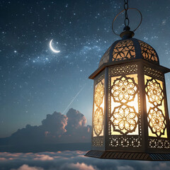 magic lantern projecting islamic patterns into th