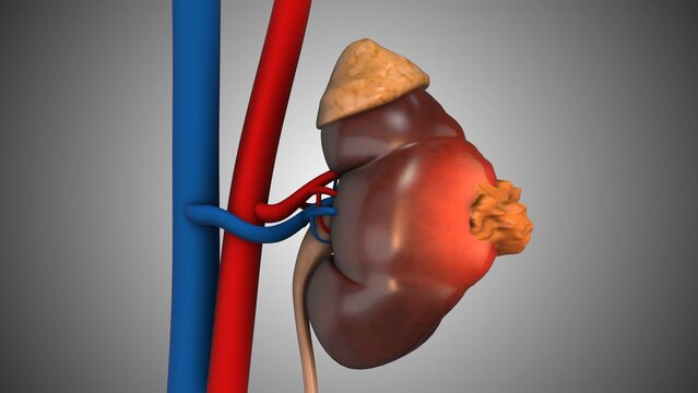 Medical Concept of Nephrectomy Surgery