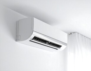 Modern, wall-mounted air conditioner
