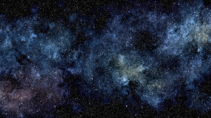 Vast Night Sky With Many Stars