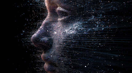 The Intelligence Code - Abstract Visuals of AI Algorithms and Neural Networks 