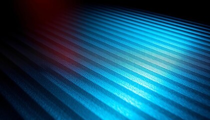 Fototapeta premium Uniform, parallel ridges; metallic sheen, shadow detail, lines, fence