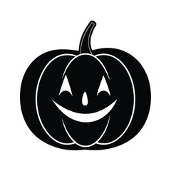 pumpkin vector silhouette