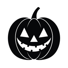 pumpkin vector silhouette
