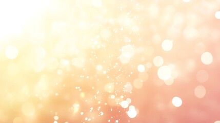 Abstract bokeh background with sparkling light effects and soft glow, perfect for festive designs