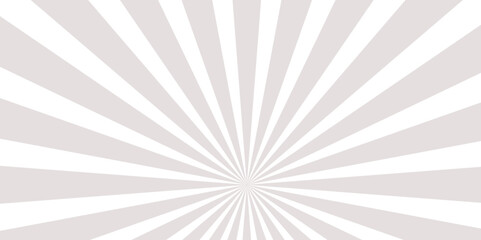 Radiant Sunburst Illustration with Fiery Solar Rays, Snow Sunburst for the background. Seamless retro white and gray vintage burst sunrise sunbeam element spiral striped illustration 