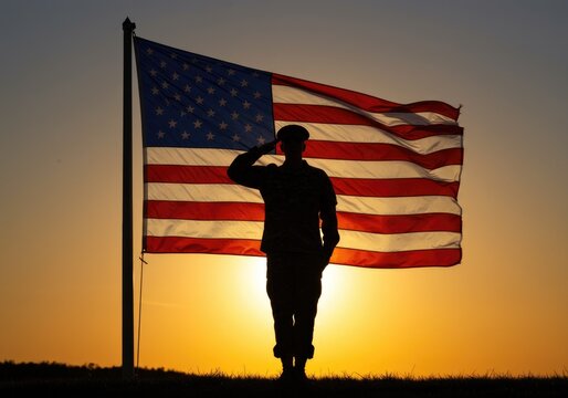 Veterans Day Flag Salute