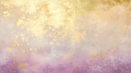 Abstract background with gold accents and purple hues for modern design projects