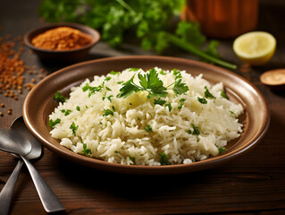 Healthy Bowl of Lemon Herb Couscous - Light and Fresh Mediterranean Side Dish.