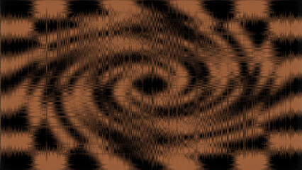 Abstract Jagged Vortex Spiral Pattern Background