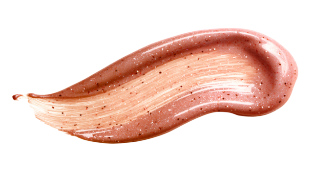 Rose Gold Scrub Texture Swirl Beauty Product