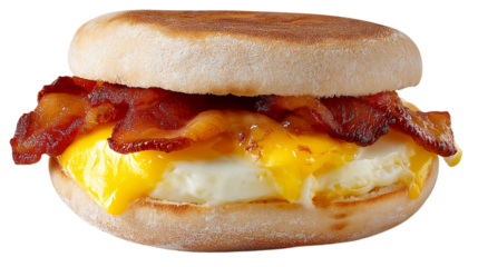 Egg and Bacon Breakfast Sandwich
