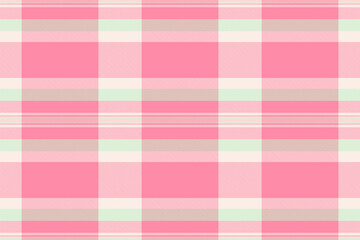 Sweet pastel pink and mint green plaid pattern.  Ideal for textile designs, backgrounds, or feminine branding.  A delicate, cheerful texture, representing softness and calm.