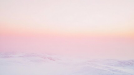 Ethereal landscape with soft pastel colors and dreamy atmosphere, creating a serene and peaceful scene