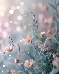 Fototapeta premium spring flowers background