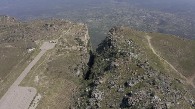 Aerial, Tundavala Gap, Gorge Viewpoint, Angola
