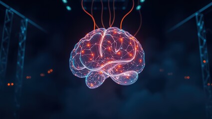 Connected Cognition: Luminous Neural Pathways